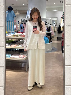 ゆっぽんさん（レディース・172cm）の春コーディネート