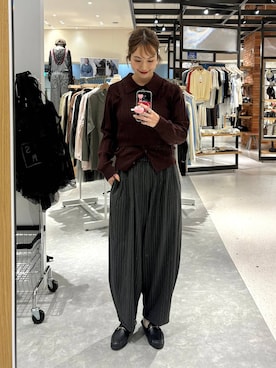 ゆっぽんさん（レディース・172cm）の秋コーディネート