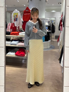 ゆっぽんさん（レディース・172cm）の冬コーディネート