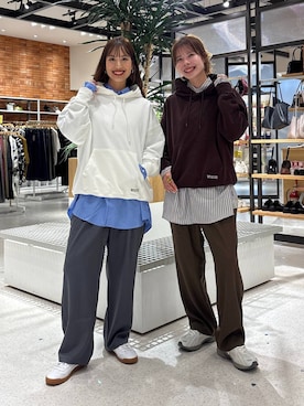 「アイテム（スウェット）」を使った、ゆっぽんさん（レディース・172cm・30代）の夏コーディネート