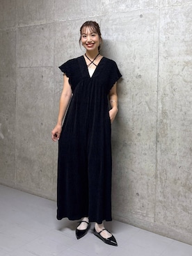 「キャミソール」｜ゆっぽんさん（レディース・172cm・30代）の秋コーディネート