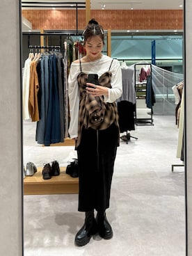 ゆっぽんさん（レディース・172cm・30代）の秋コーディネート