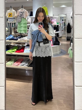 ゆっぽんさん(レディース・172cm)の春コーディネート