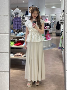 ゆっぽんさん（レディース・172cm）の夏コーディネート