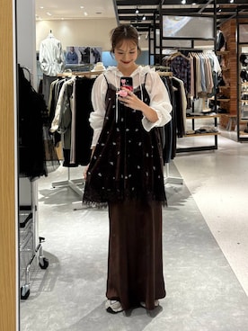 ゆっぽんさん（レディース・172cm）の秋コーディネート