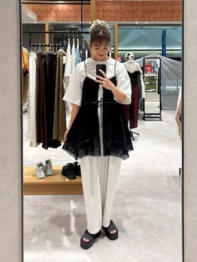 「アイテム（ワンピース/ドレス）」を使った、ゆっぽんさん（レディース・172cm・30代）の夏コーディネート