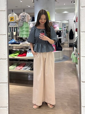 ゆっぽんさん(レディース・172cm)の春コーディネート