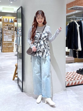 ゆっぽんさん（レディース・172cm）の秋コーディネート