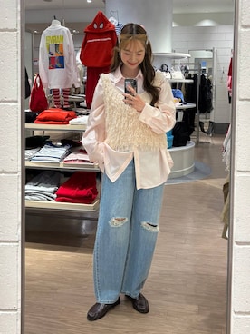 ゆっぽんさん(レディース・172cm)の冬コーディネート