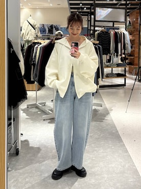 「LOWRYS FARM（ローリーズファーム）のアイテム（ブーツ）」を使った、ゆっぽんさん（レディース・172cm）の秋コーディネート
