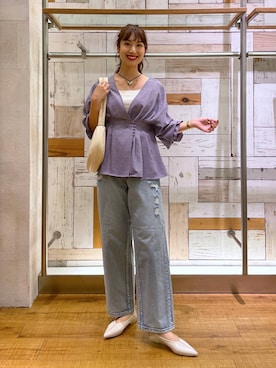 ゆっぽんさん（レディース・172cm）の秋コーディネート