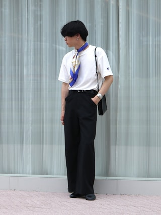 がーくん着用】Hender Scheme パイソンテールベルト Hender Scheme