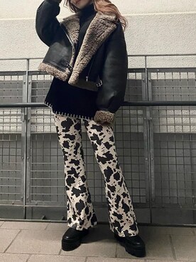 「one way（ワンウェイ）のアイテム（ジャケット/アウター）」を使った、onewayさん（レディース・160cm）の秋コーディネート