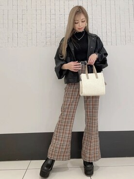 「one way（ワンウェイ）のアイテム（ジャケット/アウター）」を使った、onewayさん（レディース・152cm）の秋コーディネート