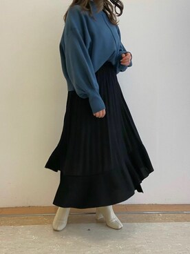 「one way（ワンウェイ）のアイテム（ブーツ）」を使った、onewayさん（レディース・160cm）の秋コーディネート