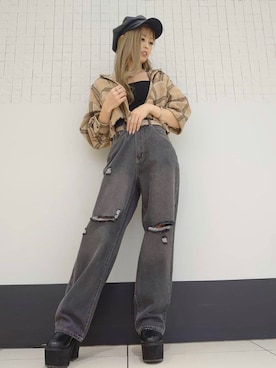 onewayさん（レディース・152cm）の秋コーディネート