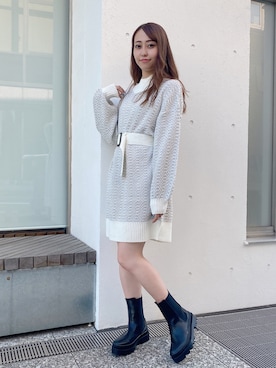 「TORTE（トルテ）のアイテム」を使った、onewayさん（レディース・153cm）の冬コーディネート