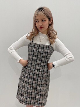「one way（ワンウェイ）のアイテム（ワンピース/ドレス）」を使った、onewayさん（レディース・155cm）の秋コーディネート