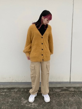 「one way（ワンウェイ）のアイテム（パンツ）」を使った、onewayさん（レディース・164cm）の秋コーディネート