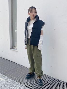 「one way（ワンウェイ）のアイテム（ジャケット/アウター）」を使った、onewayさん（レディース・156cm）の秋コーディネート
