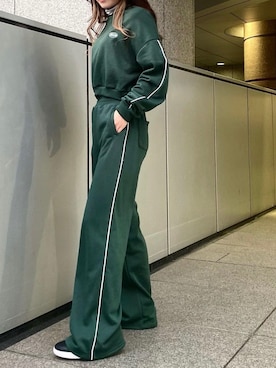「one way（ワンウェイ）のアイテム（スウェット）」を使った、onewayさん（レディース・158cm）の冬コーディネート