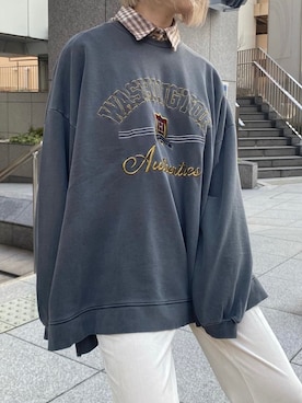 「one way（ワンウェイ）のアイテム（スウェット）」を使った、onewayさん（レディース・160cm）の冬コーディネート