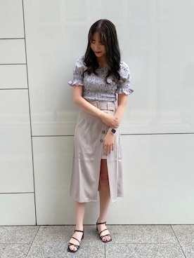 「TORTE（トルテ）のアイテム」を使った、onewayさん（レディース・160cm）の夏コーディネート