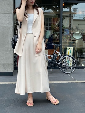 onewayさん（レディース・162cm）の夏コーディネート