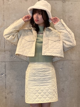「one way（ワンウェイ）のアイテム（ジャケット/アウター）」を使った、onewayさん（レディース・165cm）の秋コーディネート