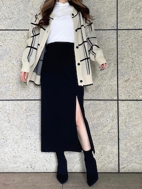 「NOMAE（ノーマエ）のアイテム」を使った、onewayさん（レディース・158cm）の冬コーディネート