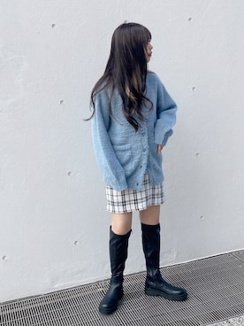 onewayさん（レディース・156cm）の冬コーディネート