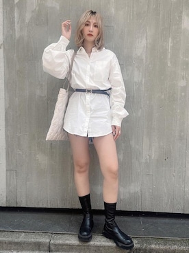 「one way（ワンウェイ）のアイテム（バッグ）」を使った、onewayさん（レディース・167cm）の夏コーディネート