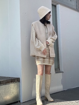 「one way（ワンウェイ）のアイテム（ジャケット/アウター）」を使った、onewayさん（レディース・165cm）の秋コーディネート