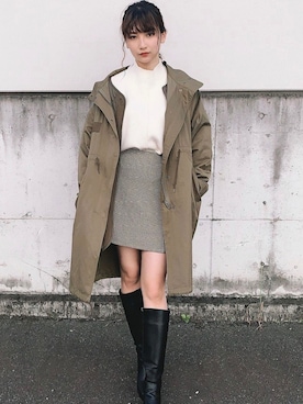 「one way（ワンウェイ）のアイテム（ジャケット/アウター）」を使った、onewayさん（レディース・162cm）の秋コーディネート