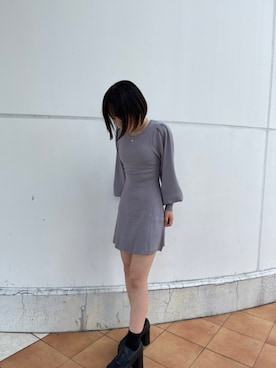 「one way（ワンウェイ）のアイテム（ワンピース/ドレス）」を使った、onewayさん（レディース・162cm）の夏コーディネート
