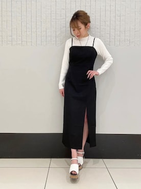 「abc une face（アーベーセーアンフェイス）のアイテム」を使った、onewayさん（レディース・152cm）の春コーディネート