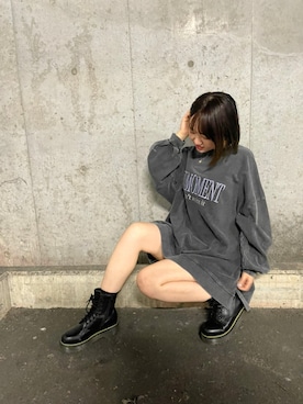 「one way（ワンウェイ）のアイテム（スウェット）」を使った、onewayさん（レディース・162cm）の夏コーディネート