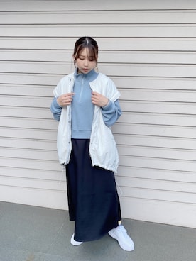 「one way（ワンウェイ）のアイテム（ジャケット/アウター）」を使った、onewayさん（レディース・156cm）の秋コーディネート