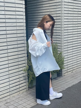 「one way（ワンウェイ）のアイテム（ワンピース/ドレス）」を使った、onewayさん（レディース・156cm）の夏コーディネート