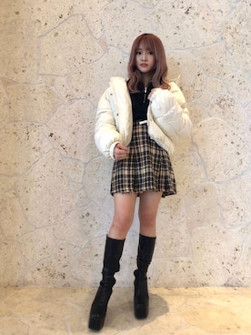 「one way（ワンウェイ）のアイテム（ジャケット/アウター）」を使った、onewayさん（レディース・150cm）の秋コーディネート