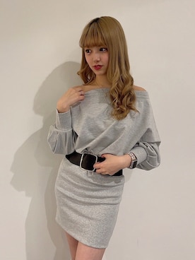 「スウェットワンピース」｜onewayさん（レディース・158cm）の春コーディネート