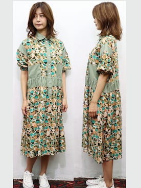 「sandy（サンディー）のアイテム」を使った、sandywearさん（レディース・165cm）の春コーディネート