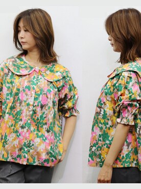 「sandy（サンディー）のアイテム」を使った、sandywearさん（レディース・165cm）の春コーディネート