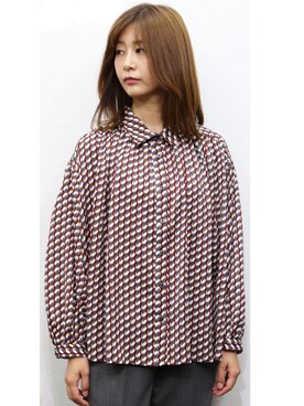 「sandy（サンディー）のアイテム（トップス）」を使った、sandywearさん（レディース・165cm）の秋コーディネート