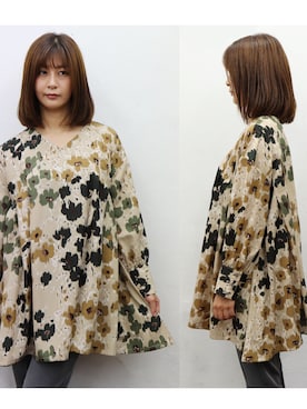 「sandy（サンディー）のアイテム（トップス）」を使った、sandywearさん（レディース・165cm）の冬コーディネート