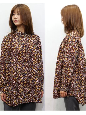 「sandy（サンディー）のアイテム（トップス）」を使った、sandywearさん（レディース・165cm）の秋コーディネート