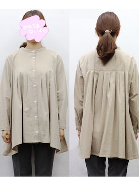 「ママファッション」｜「アイテム（チュニック）」を使った、sandywearさん（レディース・165cm）の冬コーディネート
