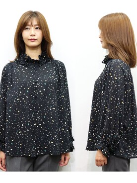 「sandy（サンディー）のアイテム（トップス）」を使った、sandywearさん（レディース・165cm）の秋コーディネート