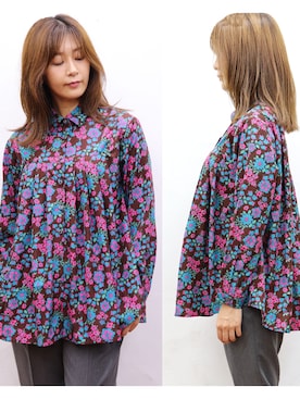 「sandy（サンディー）のアイテム（トップス）」を使った、sandywearさん（レディース・165cm）の秋コーディネート