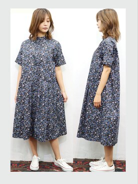 「sandy（サンディー）のアイテム」を使った、sandywearさん（レディース・165cm）の春コーディネート